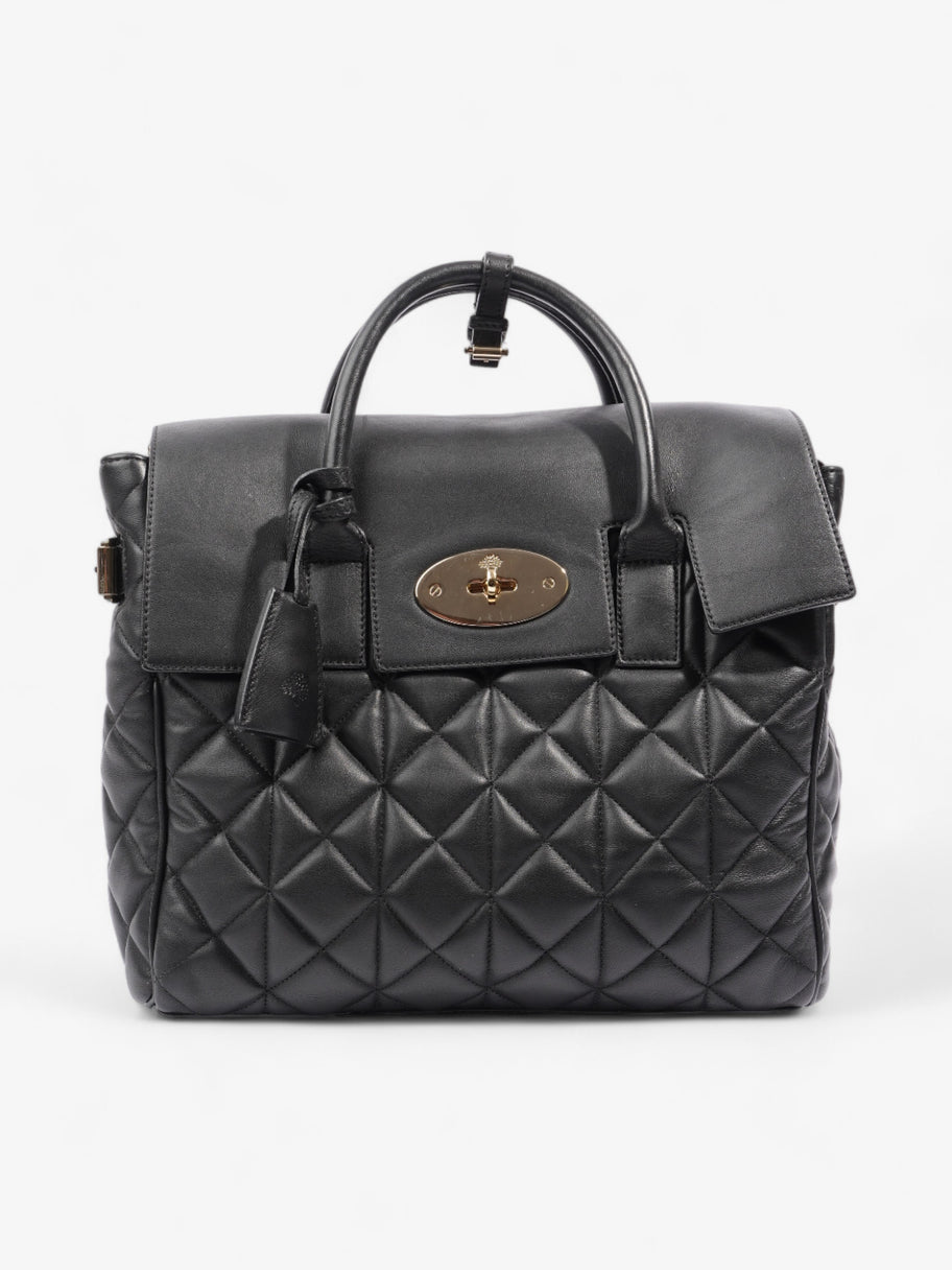 Mulberry Cara Delevingne Backpack Black Leather Image 1