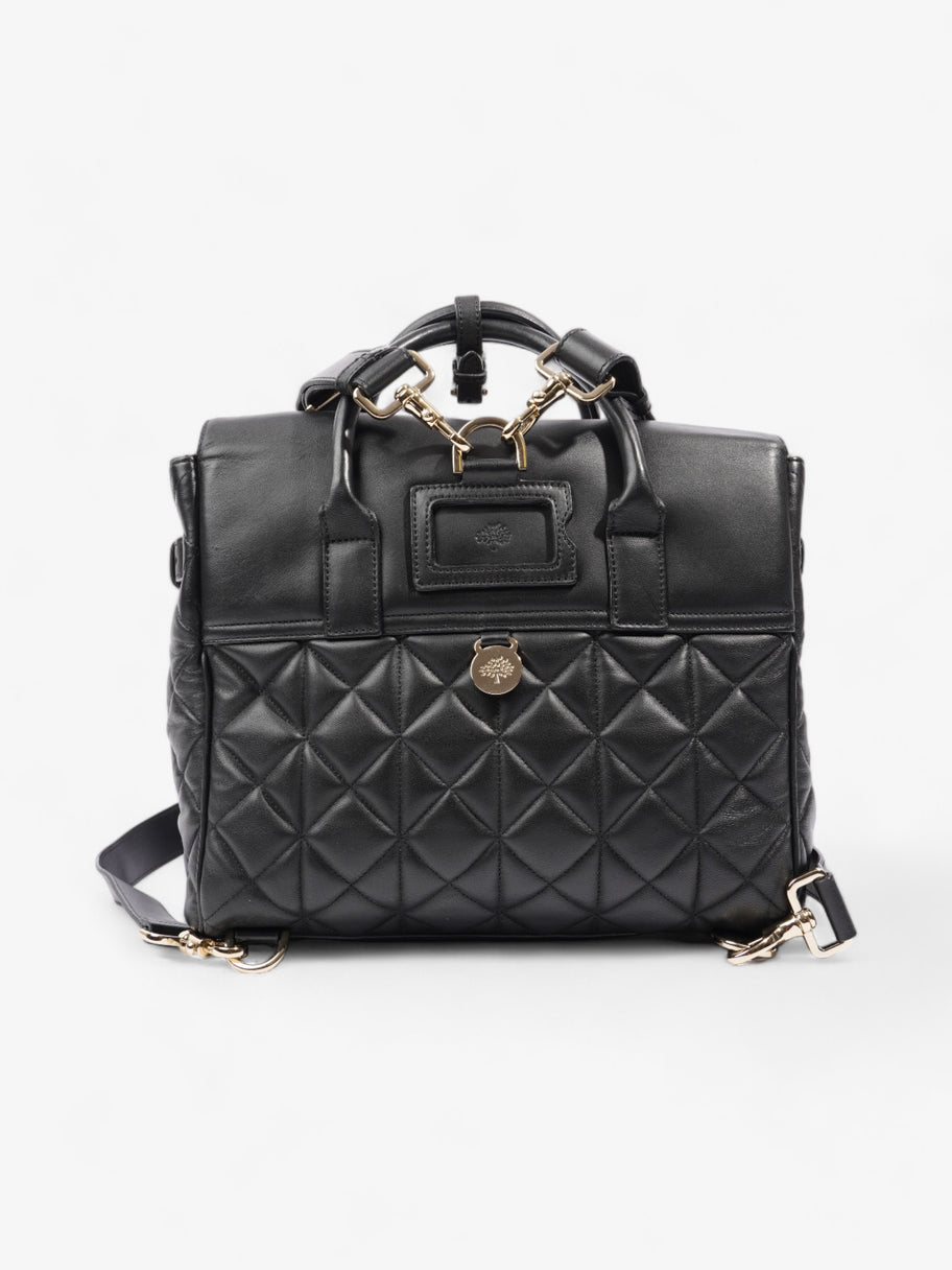 Mulberry Cara Delevingne Backpack Black Leather Image 4