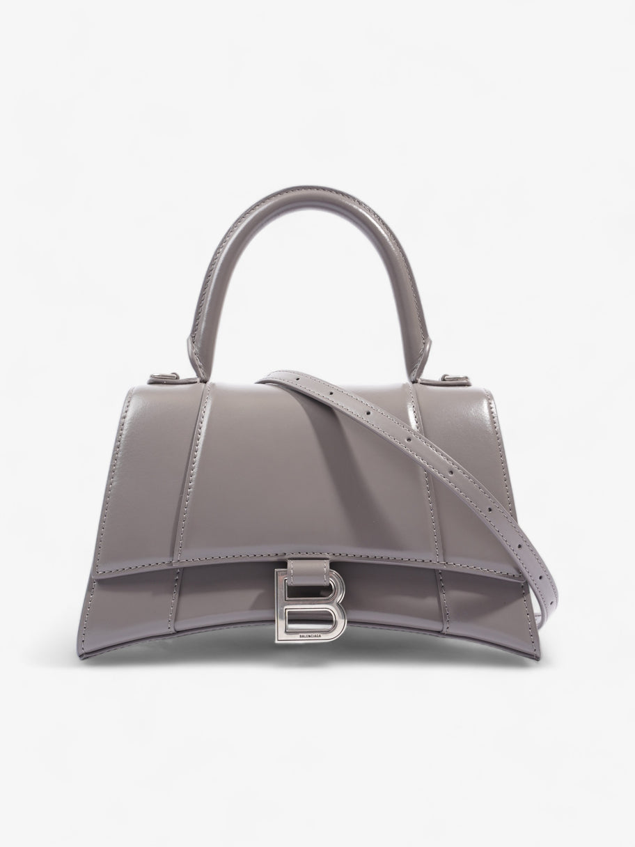 Hourglass Small Grey Calfskin Leather Small Image 1