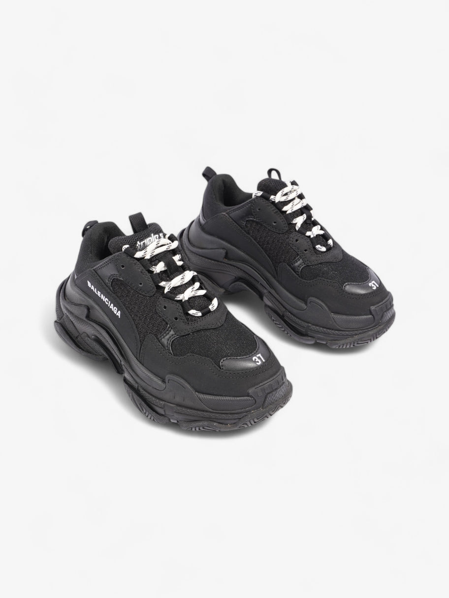 Balenciaga Triple S Black / White Mesh EU 37 UK 4 Image 2