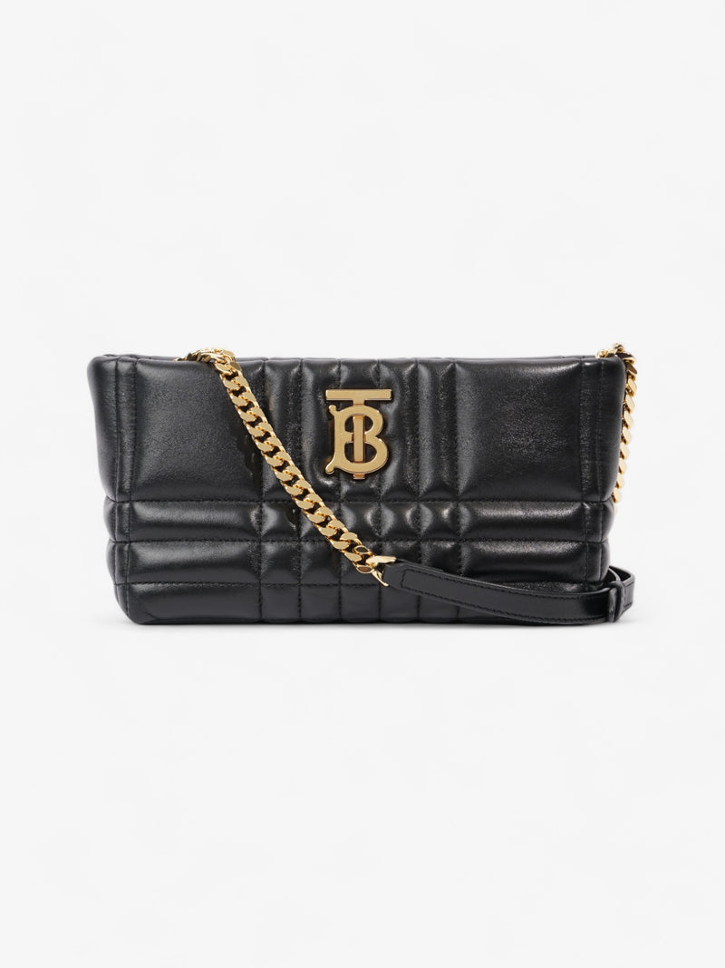  Burberry Lola Bag Black Lambskin Leather Small