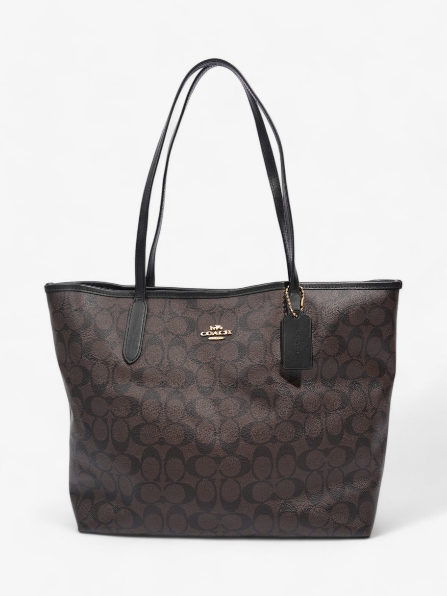 Coach Nina Brown / Black Canvas Image 1