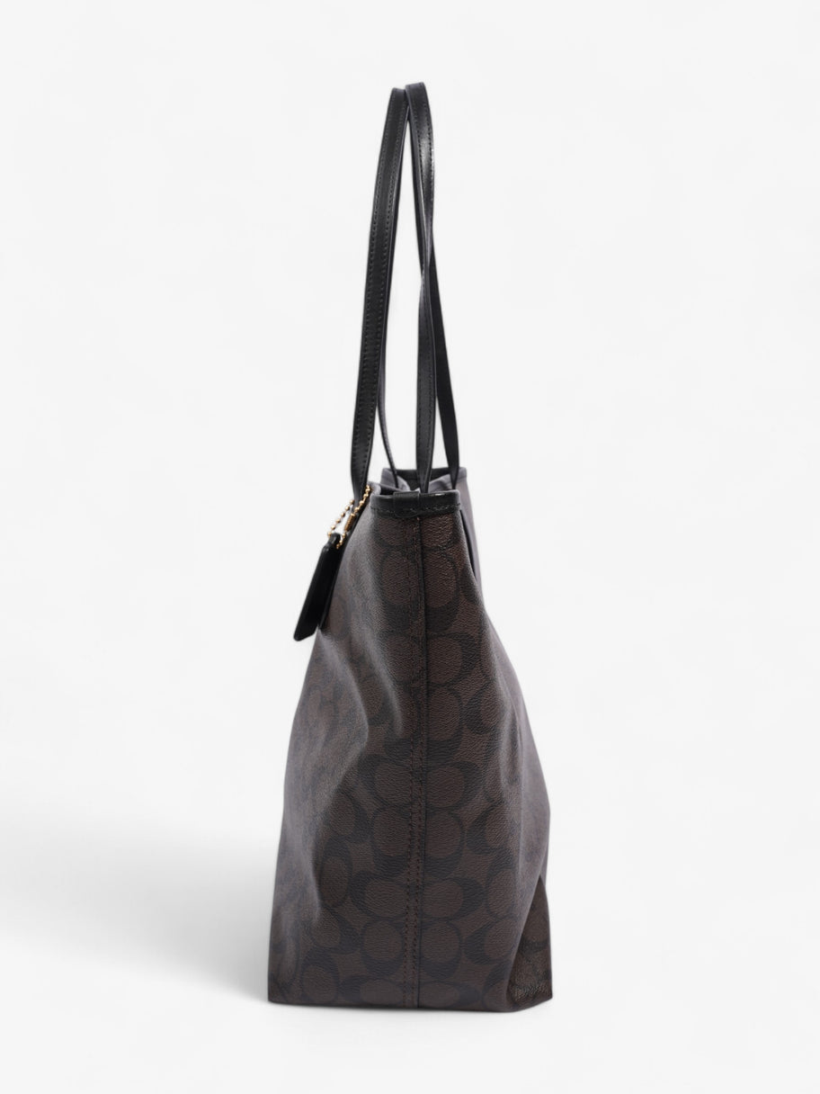 Coach Nina Brown / Black Canvas Image 3