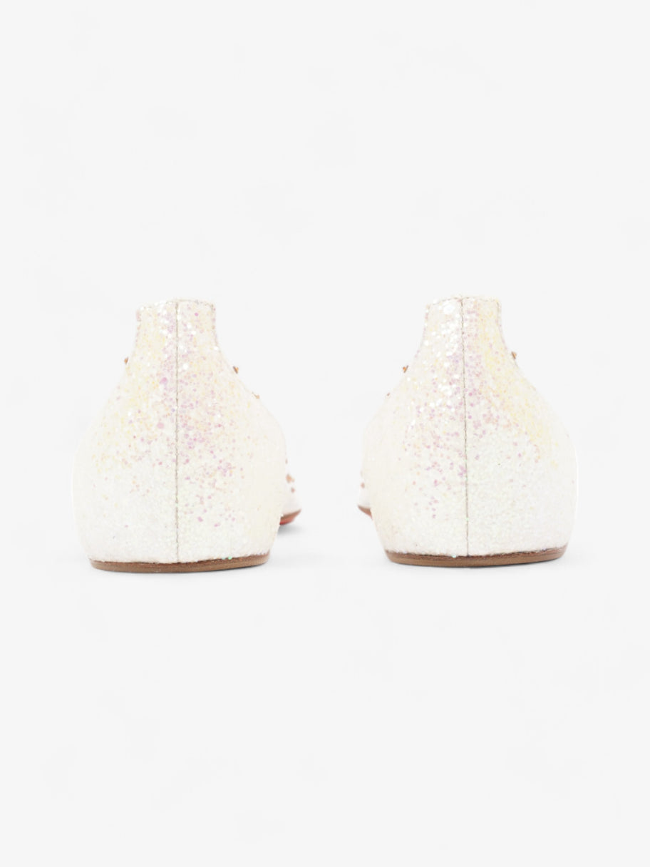 Christian Louboutin Degrastrass White PVC EU 39.5 UK 6.5 Image 6