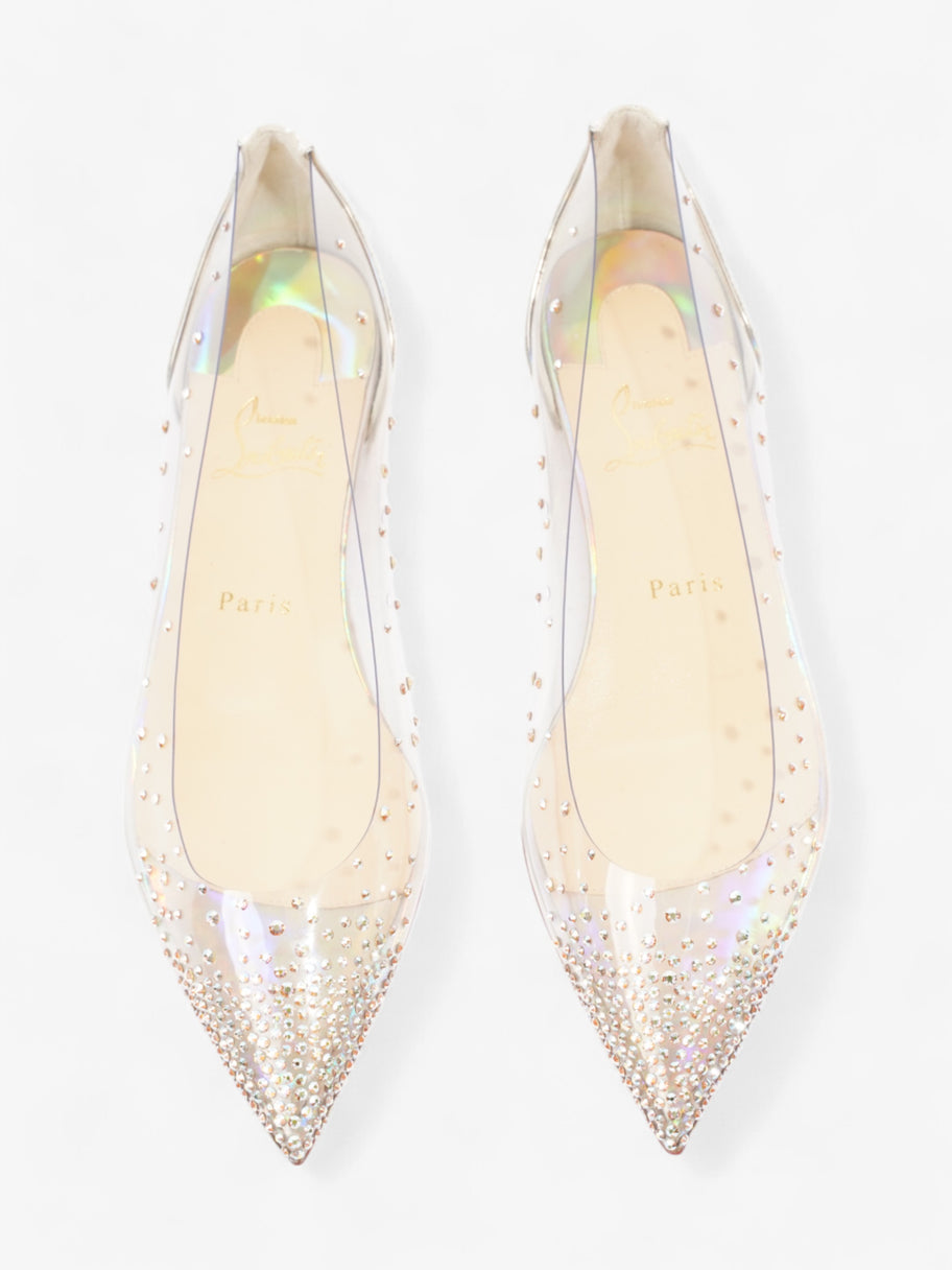 Christian Louboutin Degrastrass White PVC EU 39.5 UK 6.5 Image 8