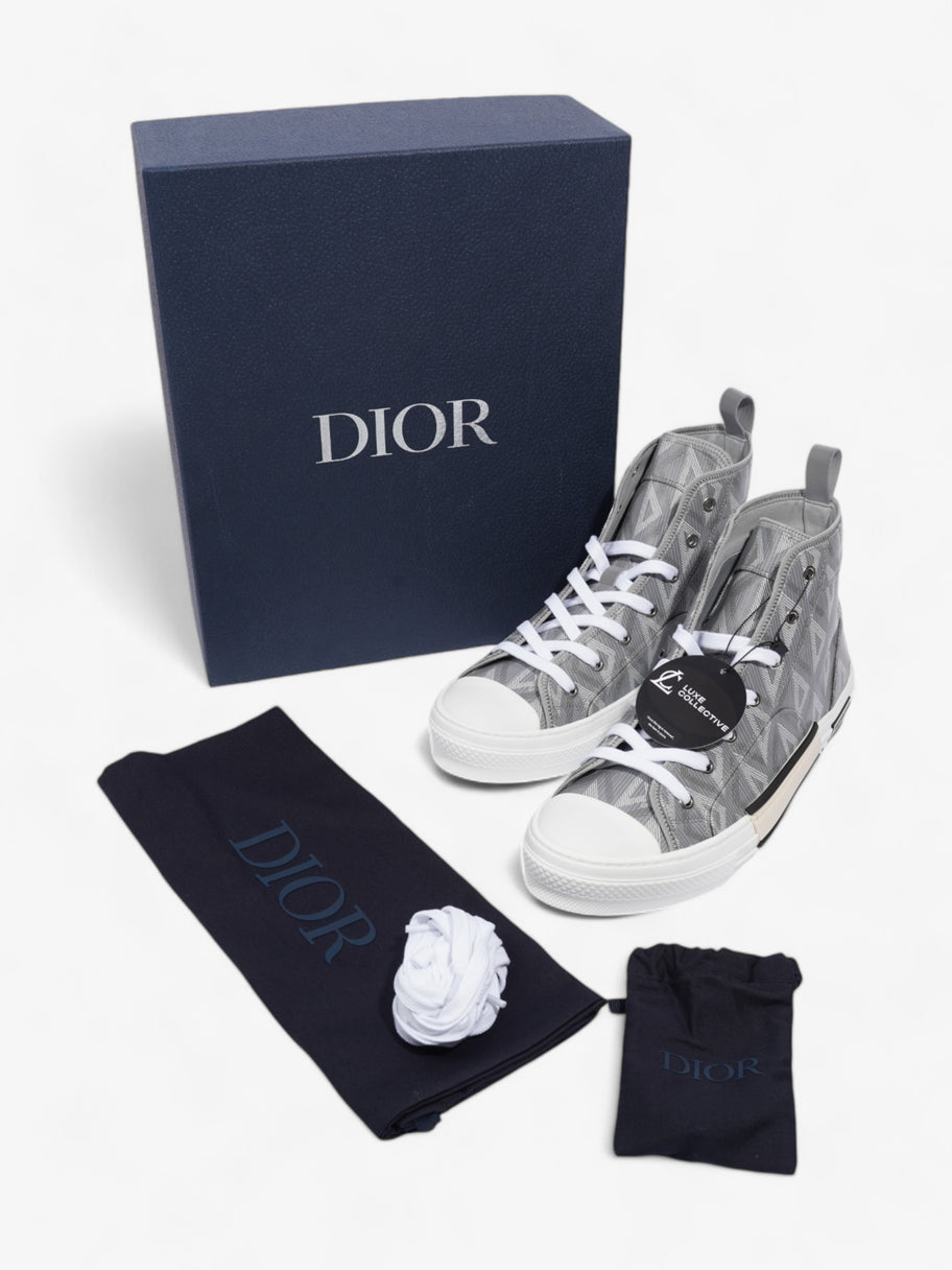 Christian Dior B23 High-tops Grey / White Canvas EU 43 UK 9 Image 8