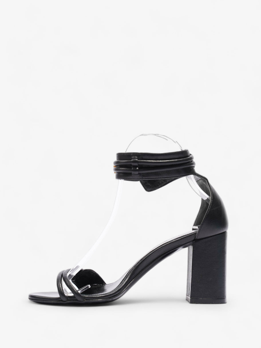 Alexander McQueen Skull Sandals 80 Black Leather EU 36.5 UK 3.5 Image 3