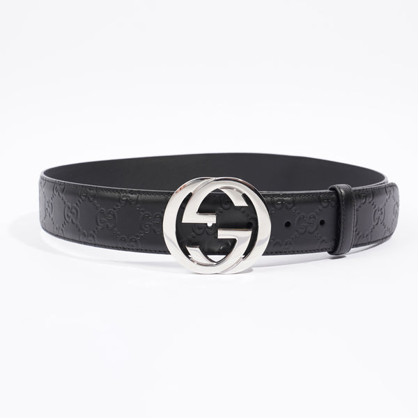 Womens gucci belt 2025 with silver buckle