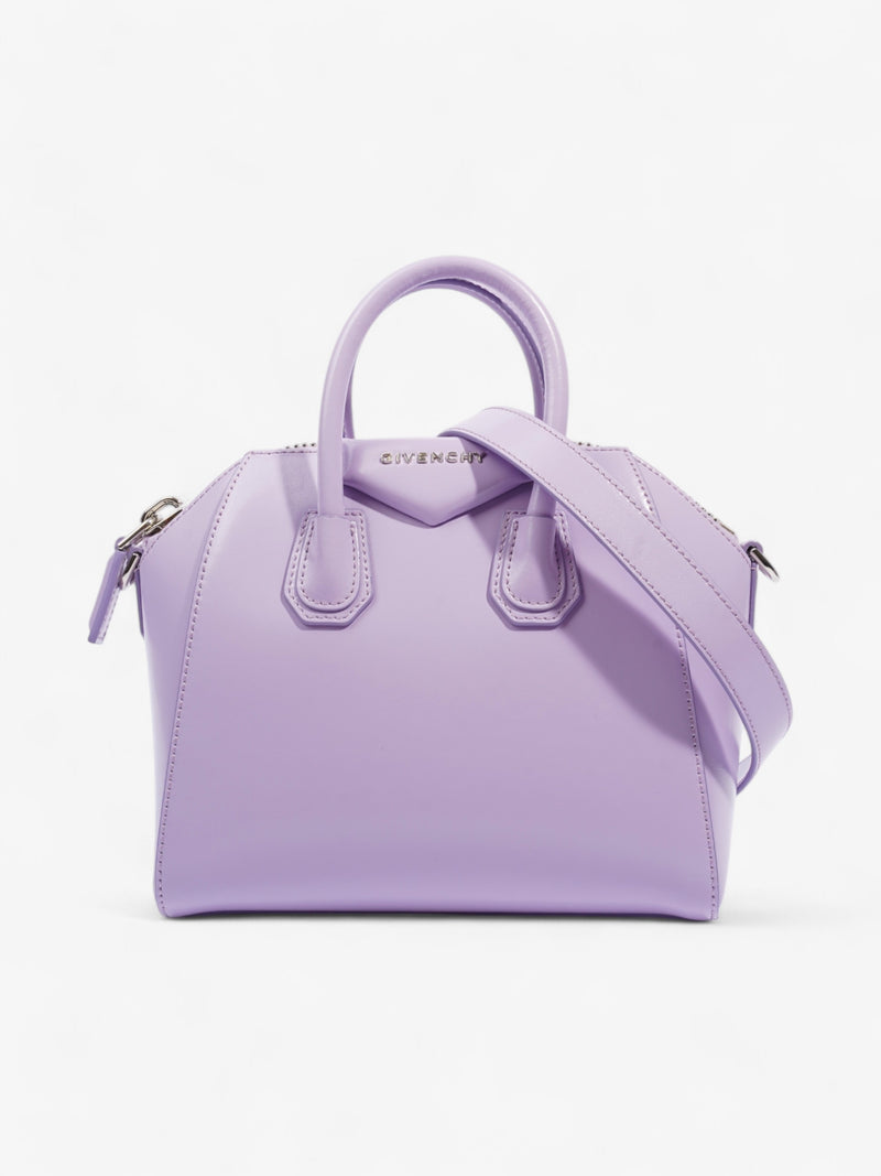  Givenchy Antigona Lilac Calfskin Leather Mini