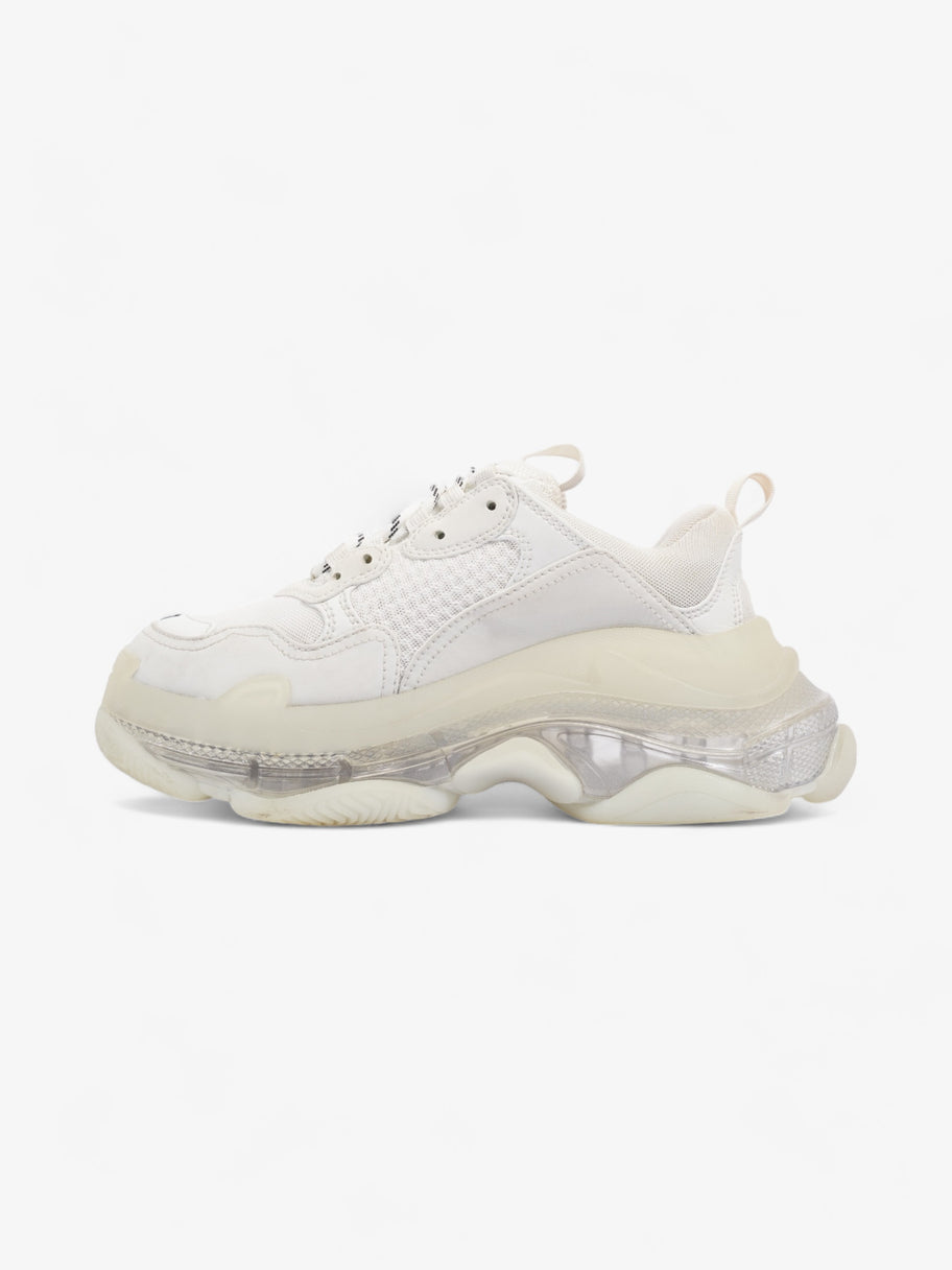 Triple S Clear Sole White / Black Mesh EU 37 UK 4 Image 3