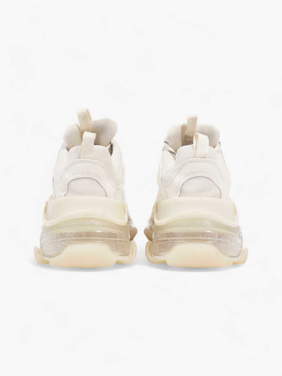 Balenciaga Triple S Clear Sole White / Black Mesh EU 39 UK 6 Image 7