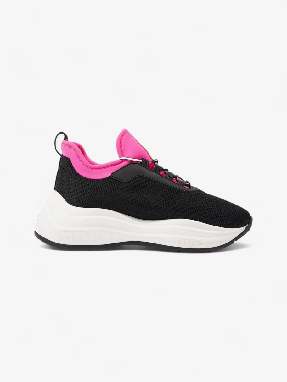 Prada America's Cup Black / Pink Neoprene EU 37.5 UK 4.5 Image 4