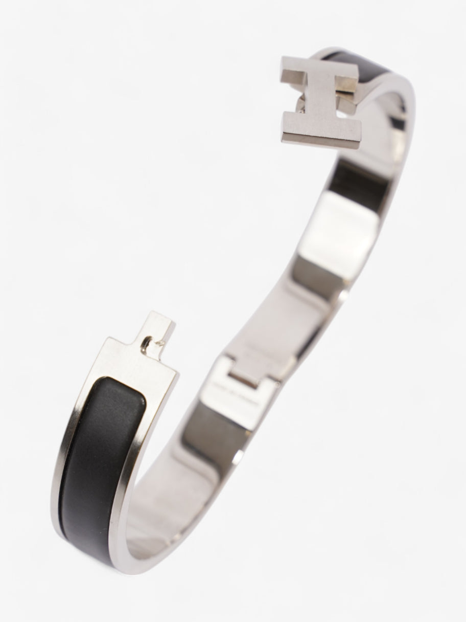 Hermes Clic H Bracelet Black / Palladium Palladium GM Image 4