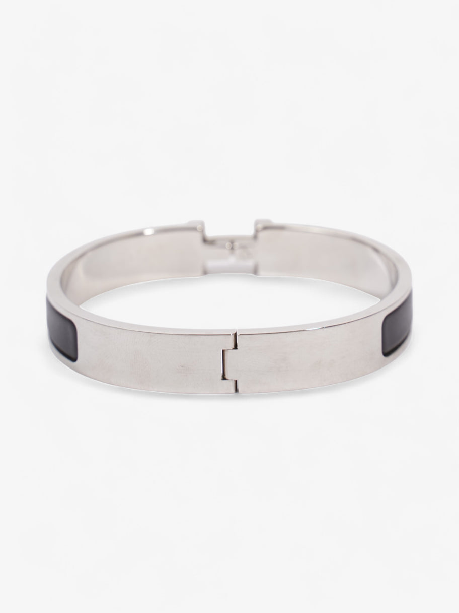 Hermes Clic H Bracelet Black / Palladium Palladium GM Image 5