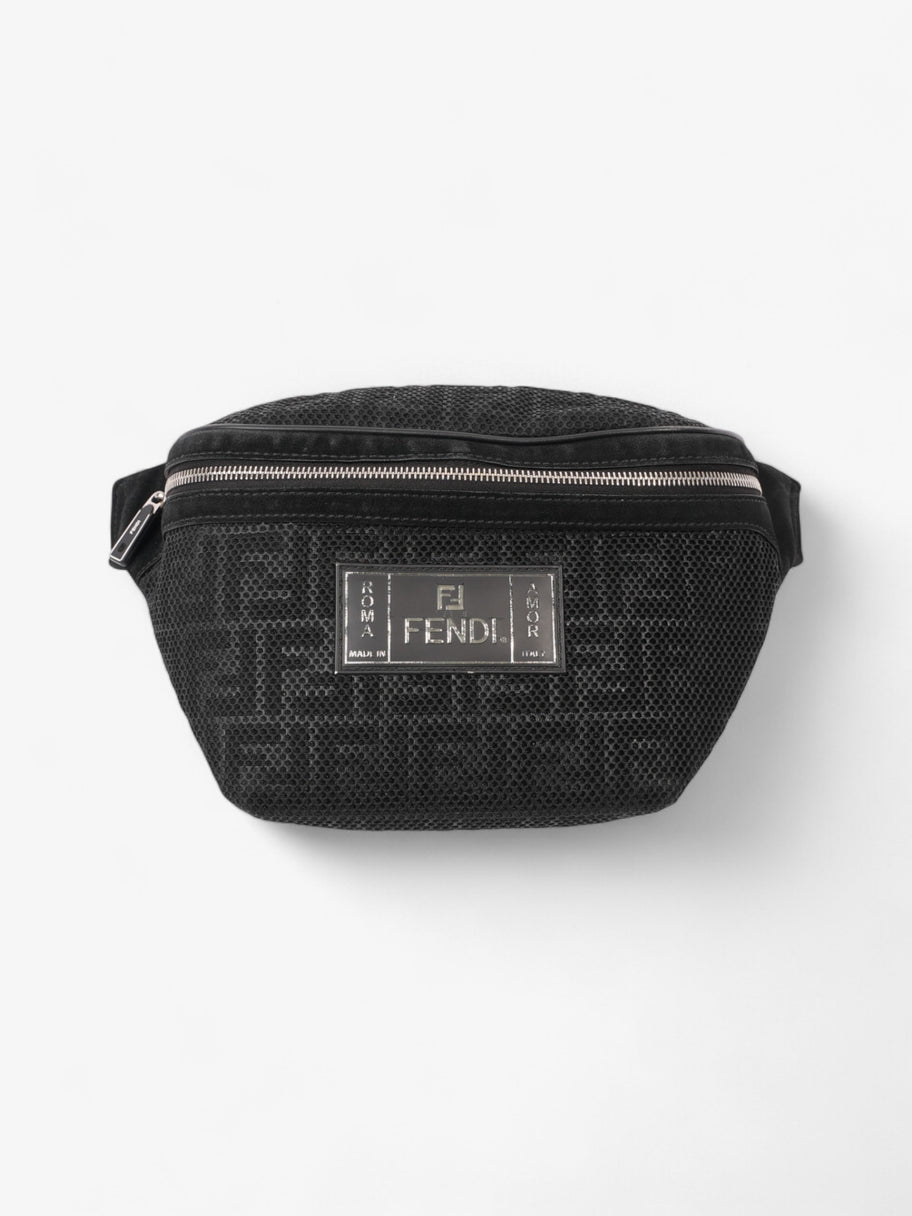 Fendi Roma Belt Bag Black Mesh Image 1