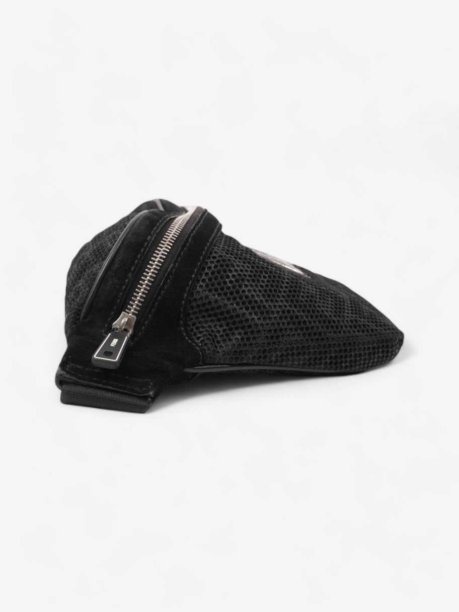 Fendi Roma Belt Bag Black Mesh Image 5