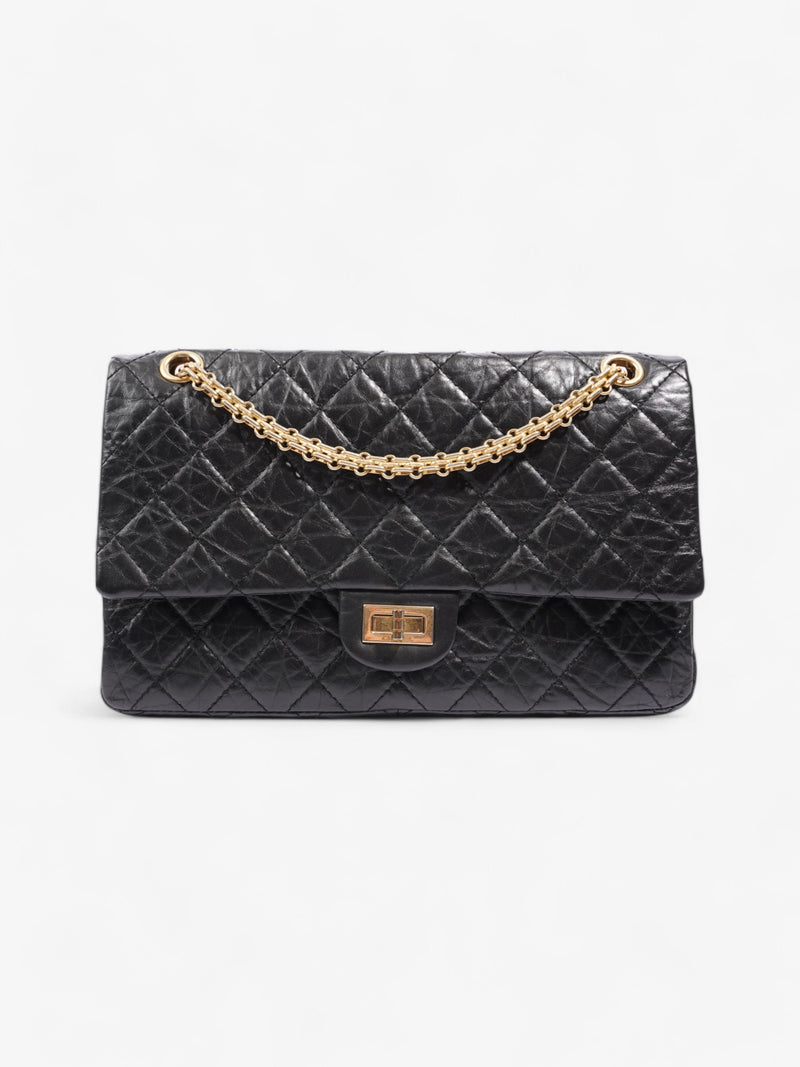  Chanel 2.55 Reissue Black Calfskin Leather