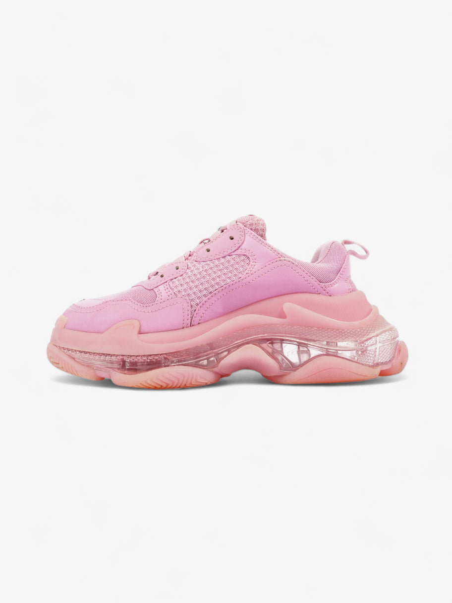 Balenciaga Triple S Clear Sole Pink Mesh EU 37 UK 4 Image 3