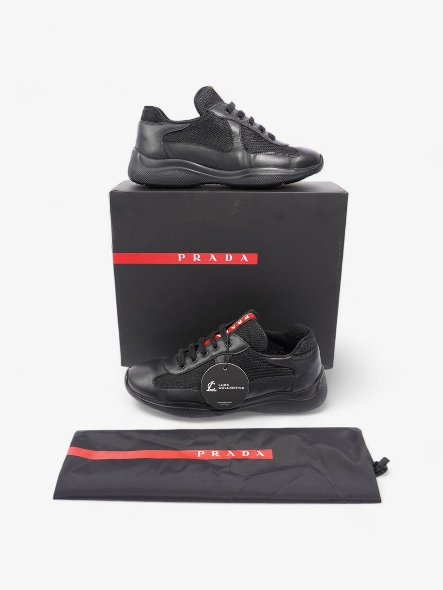 Prada America Cup Black / Red Leather EU 38 UK 5 Image 10