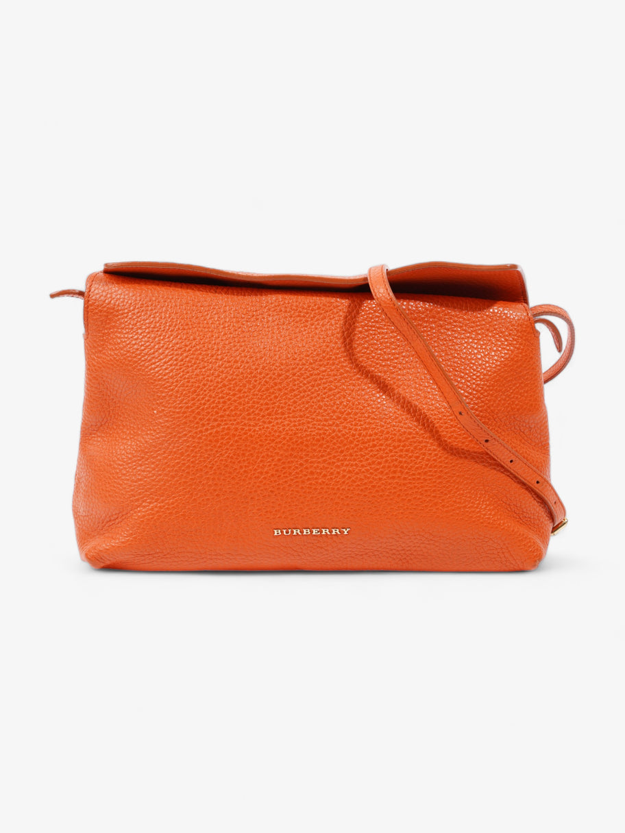 Burberry Clutch Orange Leather Image 1