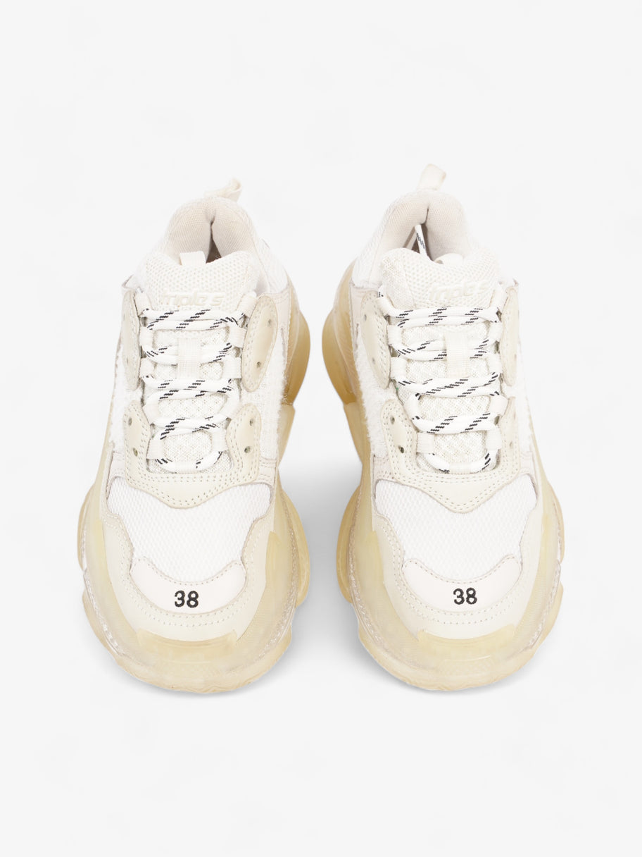 Balenciaga Triple S White Clear Sole Mesh EU 38 UK 5 Image 8