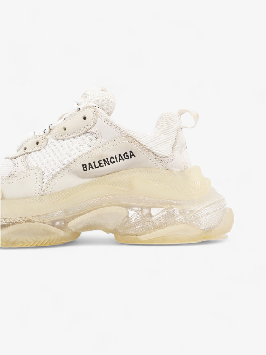 Balenciaga Triple S White Clear Sole Mesh EU 38 UK 5 Image 9