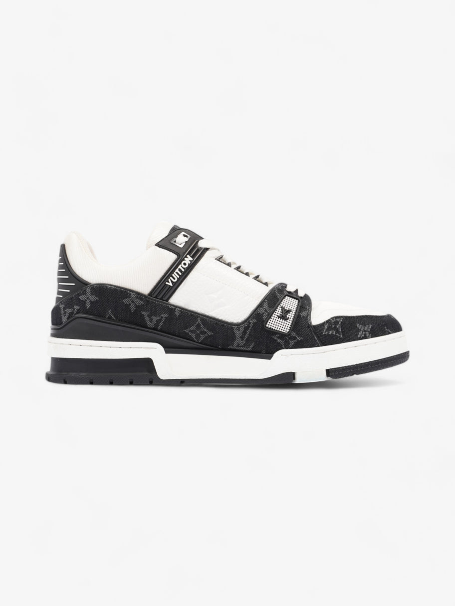 Louis Vuitton LV Sneakers White / Black Leather EU 43.5 UK 9.5 Image 4