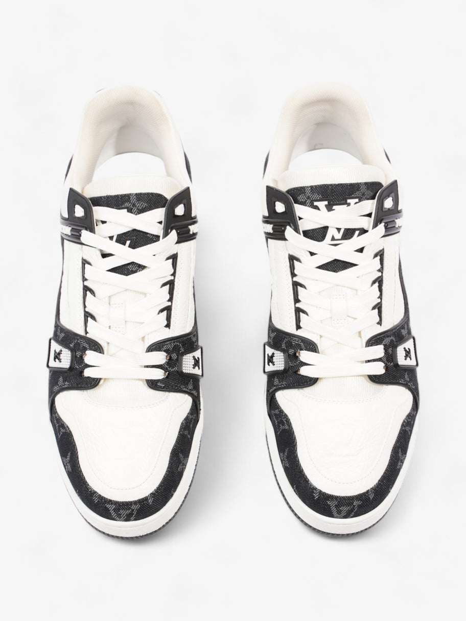 Louis Vuitton LV Sneakers White / Black Leather EU 43.5 UK 9.5 Image 8