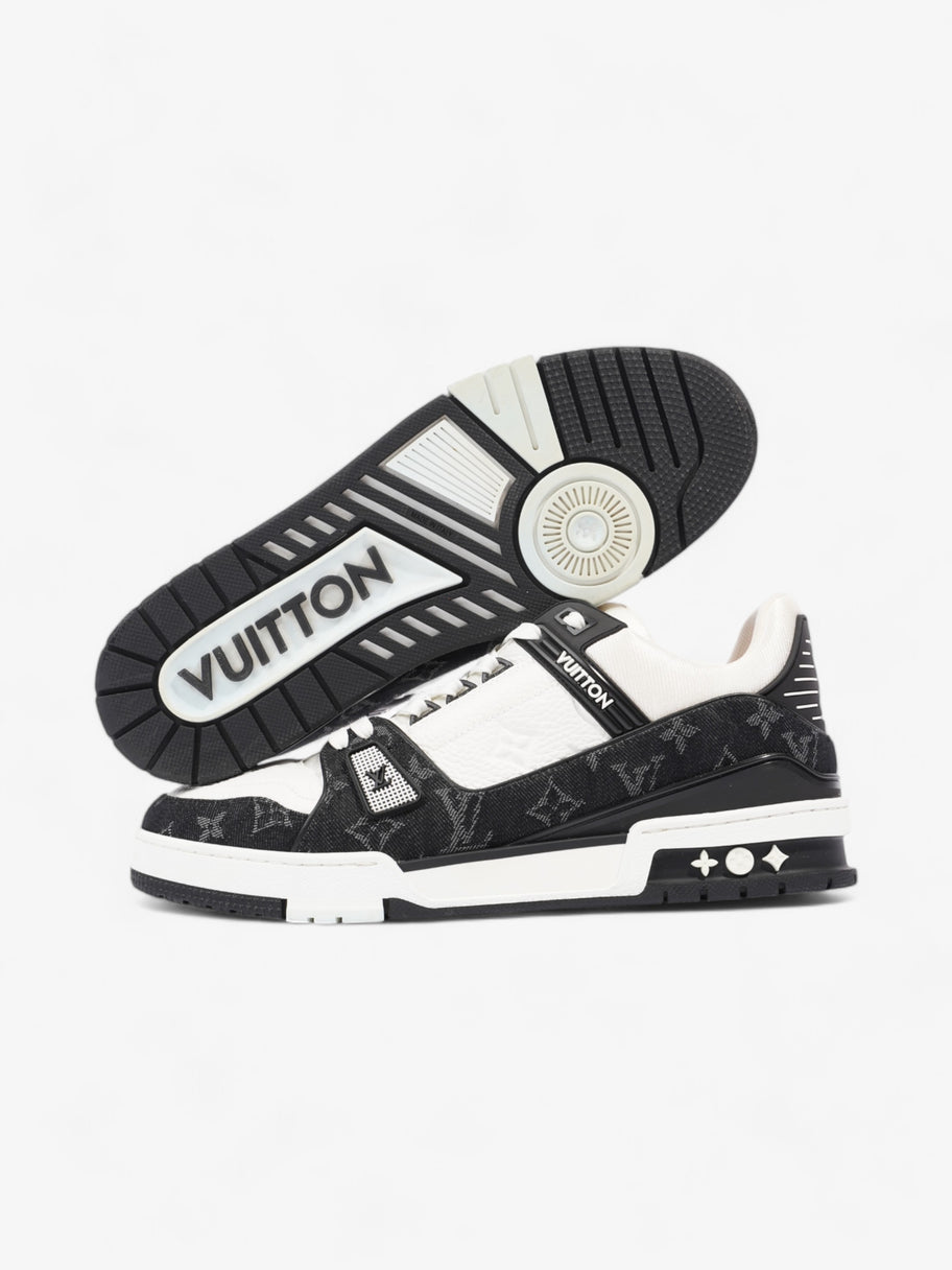 Louis Vuitton LV Sneakers White / Black Leather EU 43.5 UK 9.5 Image 9