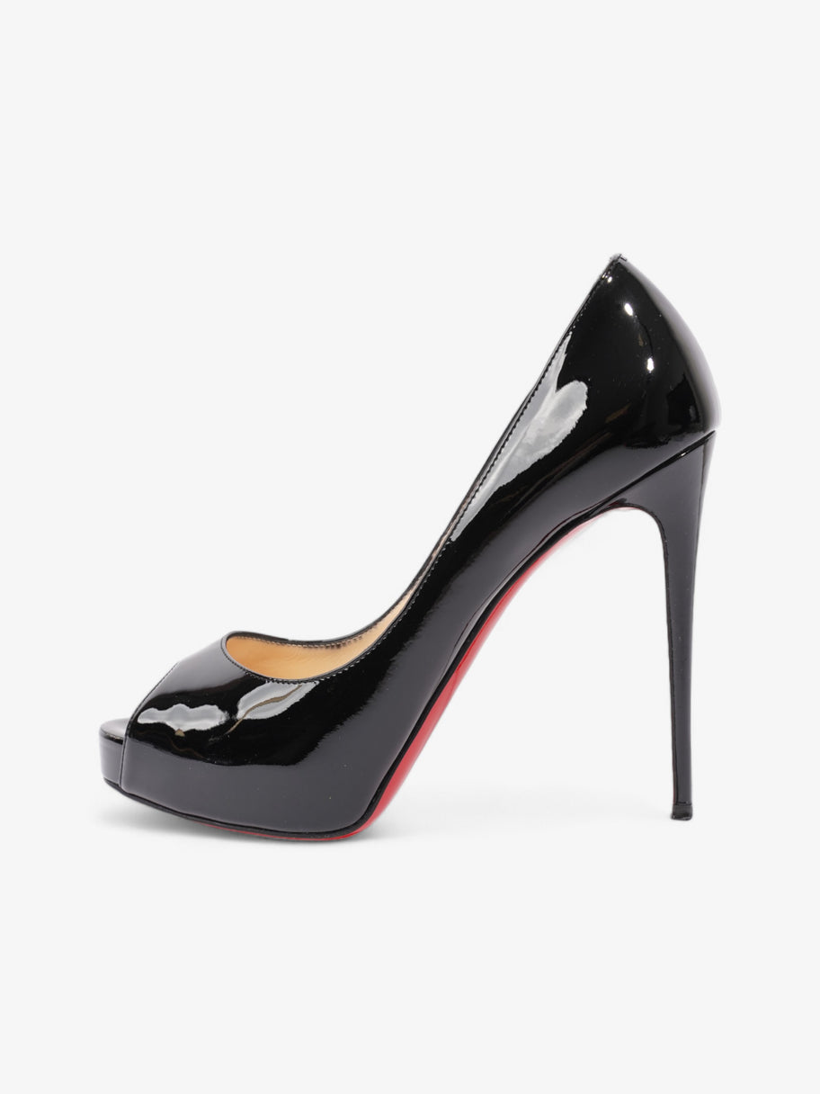 Christian Louboutin New Very Prive 120 Black Patent Leather EU 37 UK 4 Image 5