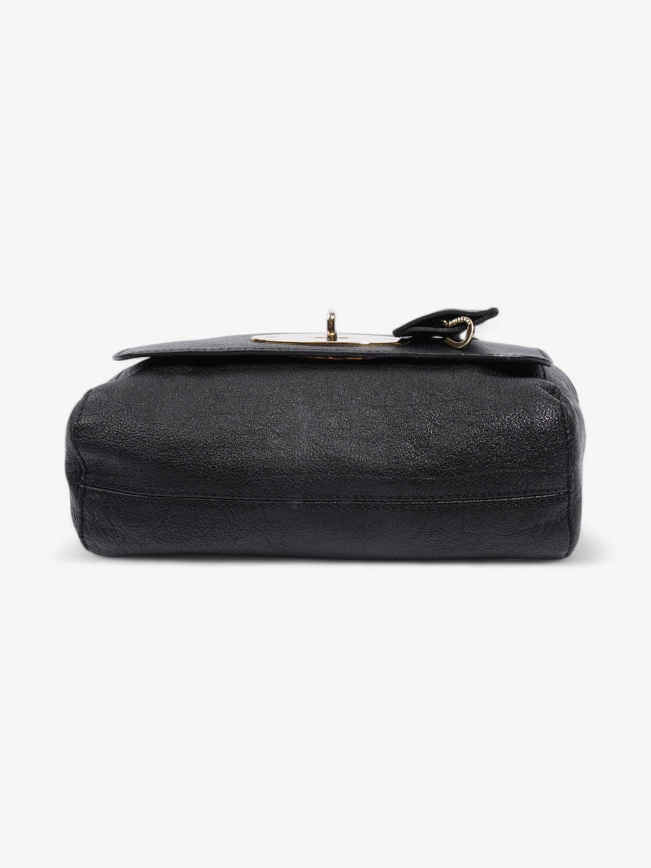 Mulberry Lily Black Goatskin Leather Image 6