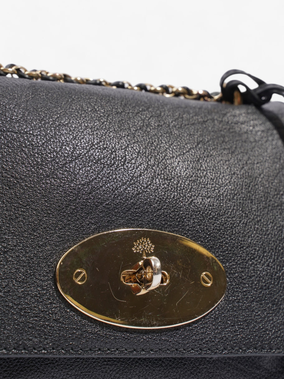 Mulberry Lily Black Goatskin Leather Image 7