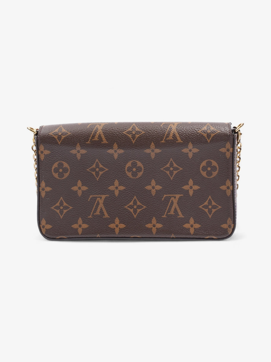 Louis Vuitton Felicie Pochette Wallet On Chain Monogram Coated Canvas Image 4