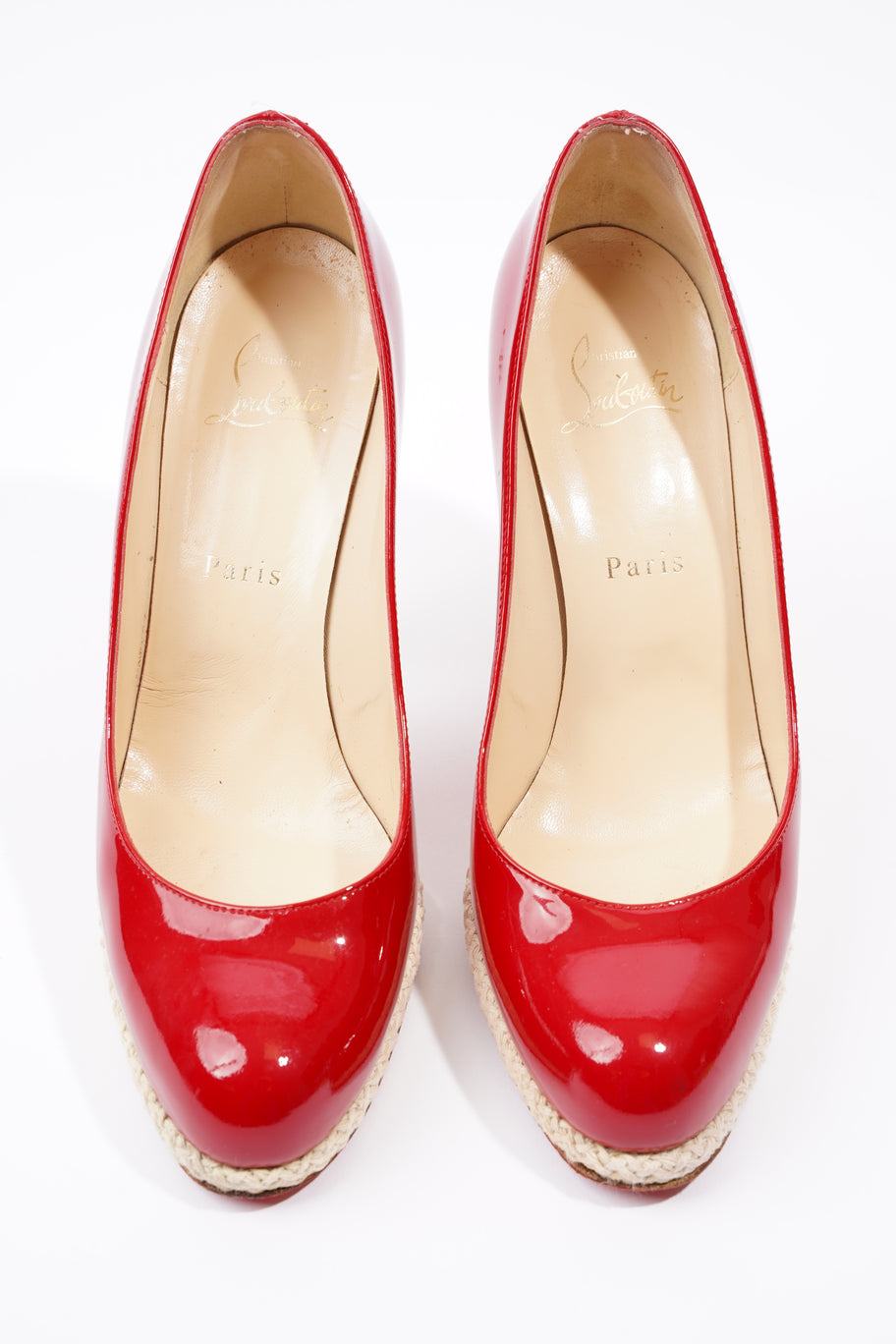 New Simple Pump 120 Red Patent Leather EU 39 UK 6 Image 8
