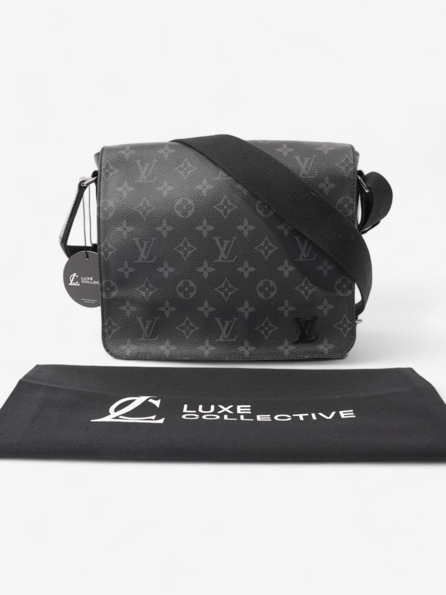 Louis Vuitton District Messenger Monogram Eclipse Coated Canvas PM Image 10