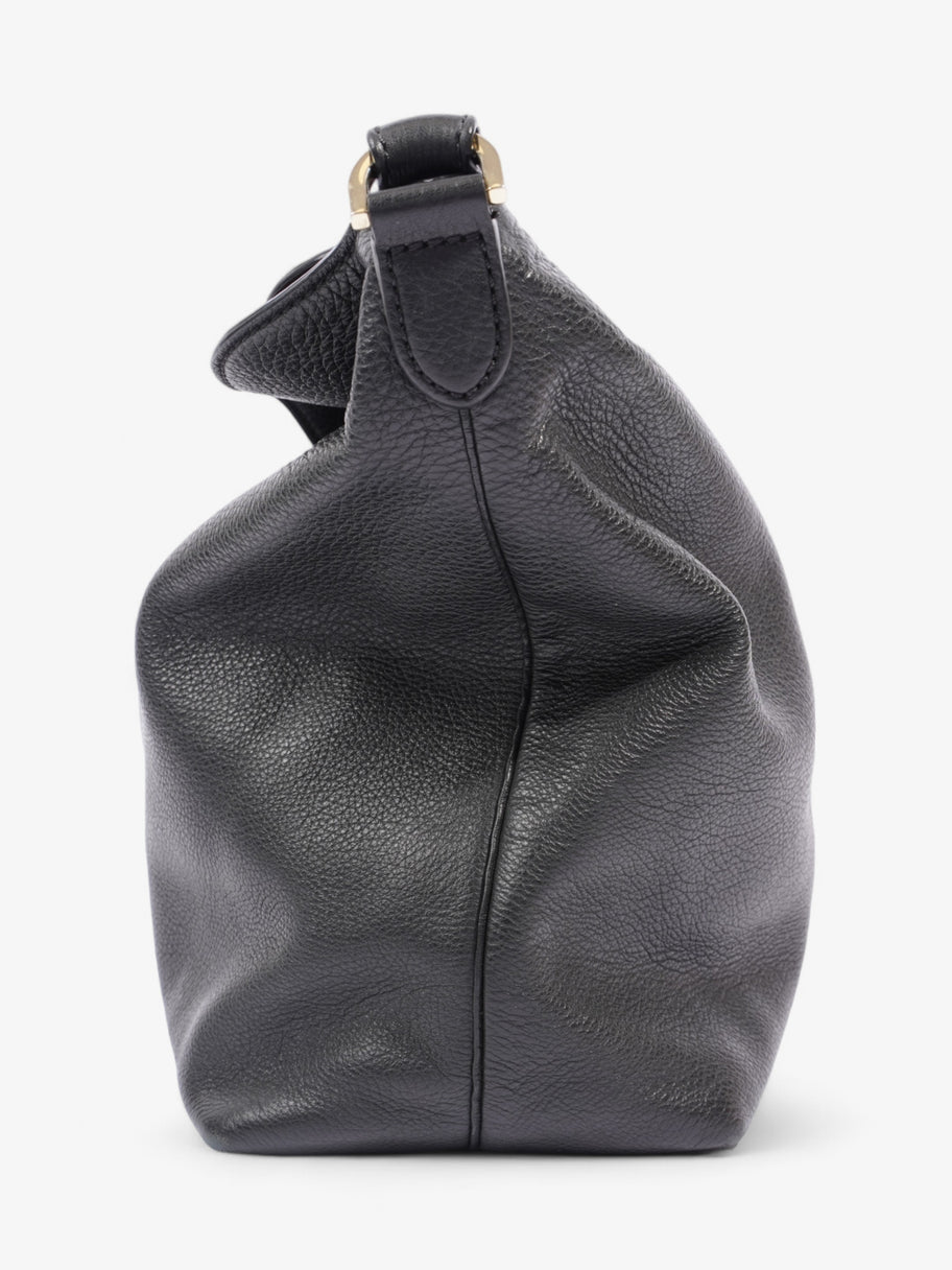 Mulberry Tassie Hobo Black Calfskin Leather Image 3