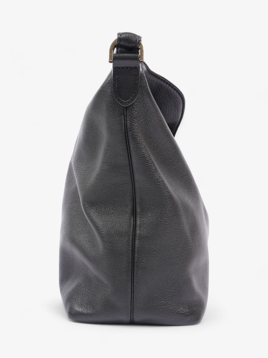 Mulberry Tassie Hobo Black Calfskin Leather Image 5