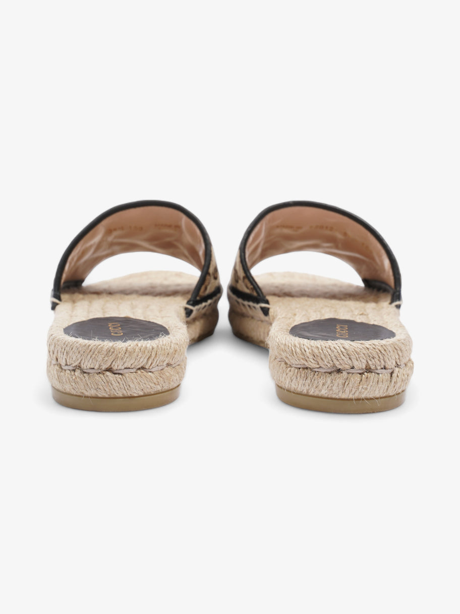 Gucci GG Espadrille Slides GG Supreme Canvas EU 38.5 UK 5.5 Image 6