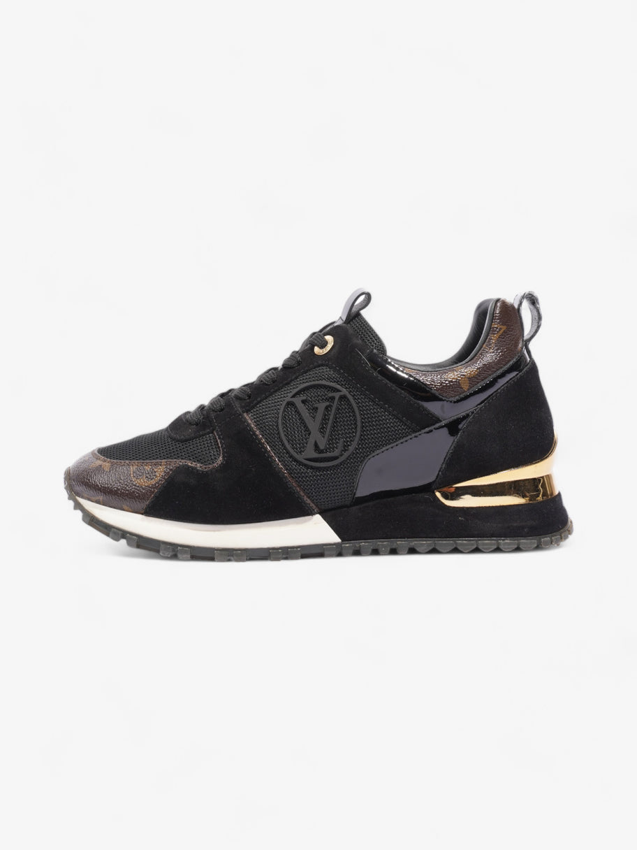 Louis Vuitton Run Away Black / Monogram Suede EU 37.5 UK 4.5 Image 5