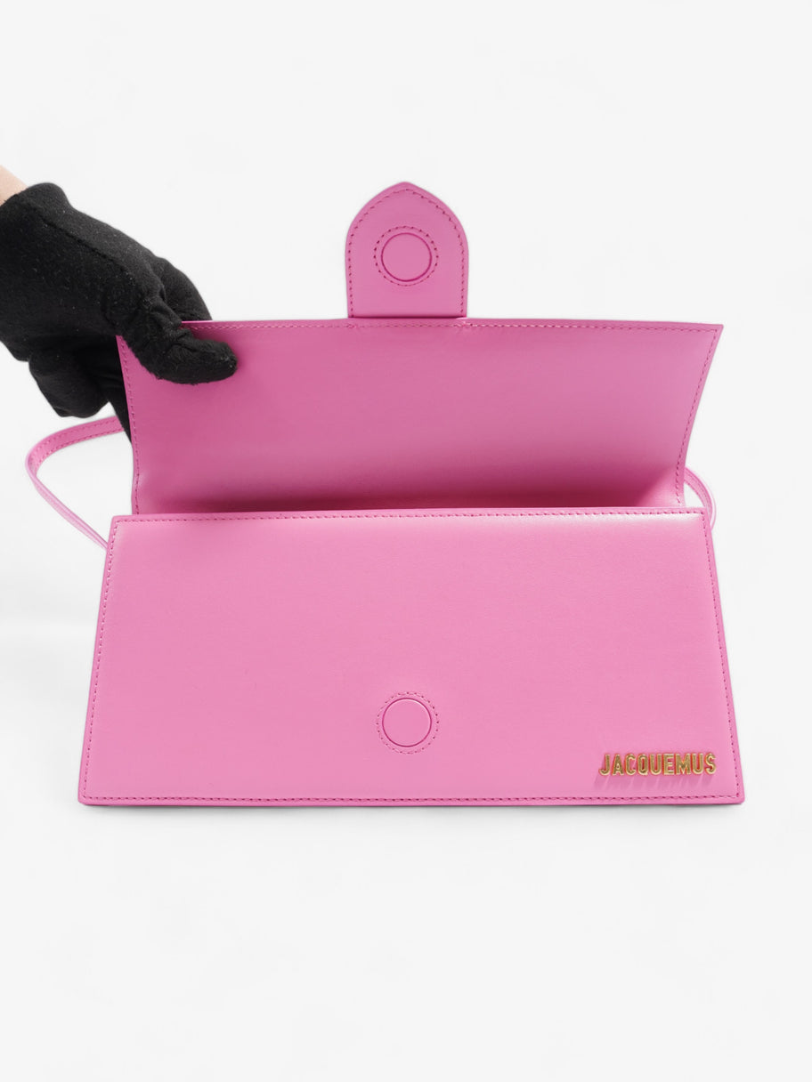 Jacquemus Le Bambino Long Pink Leather Image 8