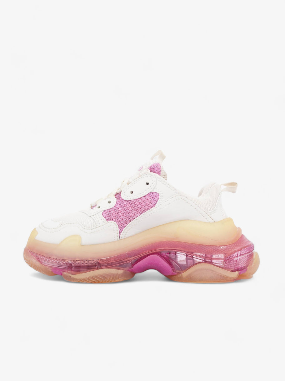 Triple S Clear sole White / Pink Mesh EU 36 UK 3 Image 2