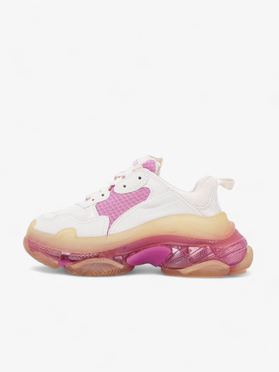 Triple S Clear sole White / Pink Mesh EU 36 UK 3 Image 5