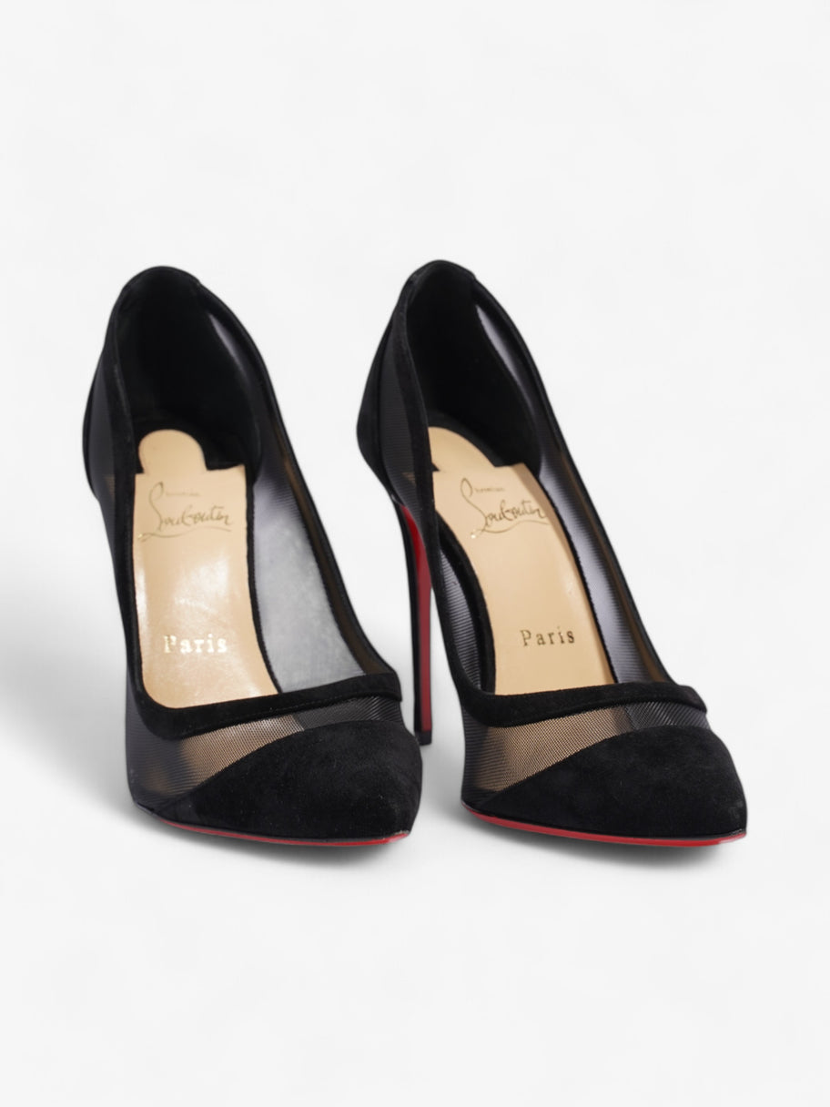 Christian Louboutin Galativi 100 Black Suede EU 39.5 UK 6.5 Image 2