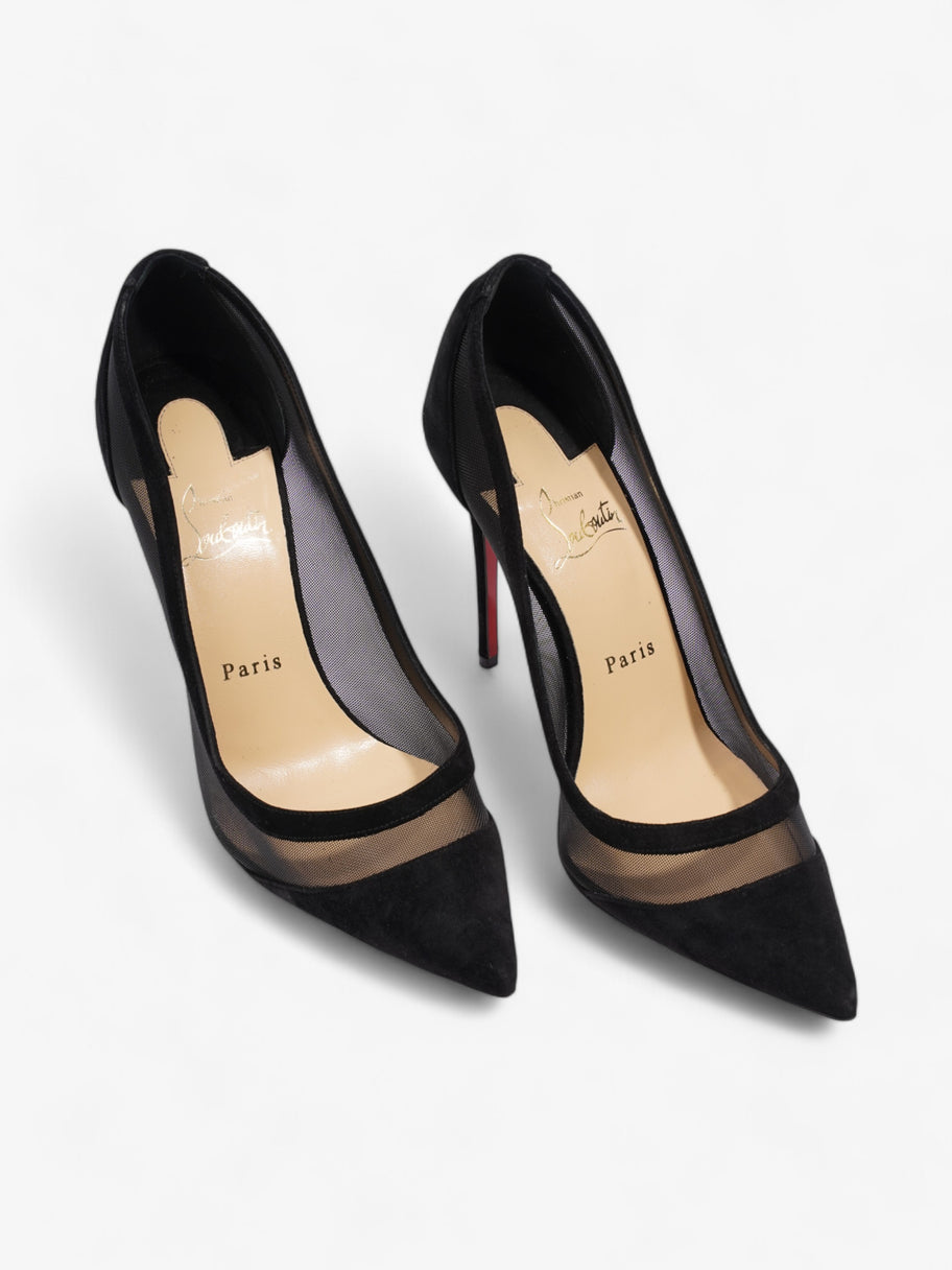 Christian Louboutin Galativi 100 Black Suede EU 39.5 UK 6.5 Image 8