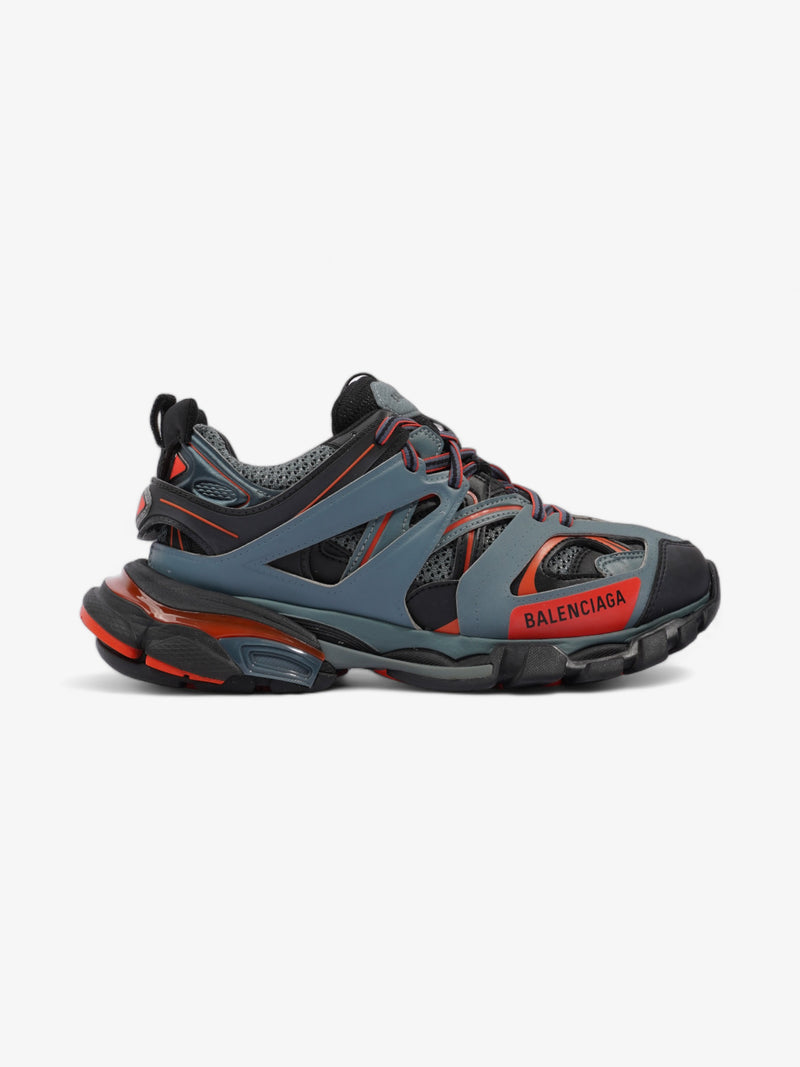  Balenciaga Track  Dark Teal / Black / Orange Mesh EU 39 UK 5