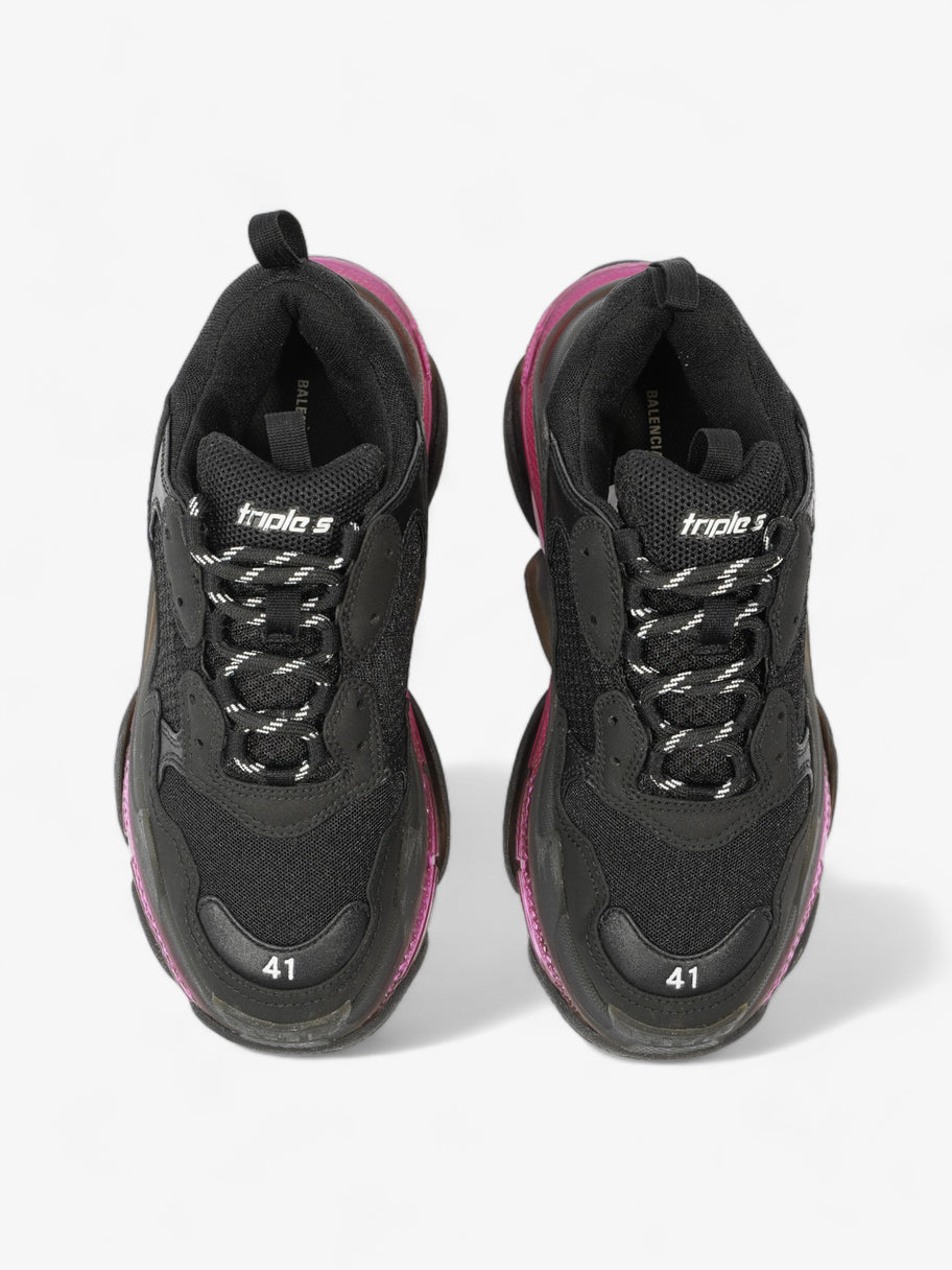 Balenciaga triple s black and pink online