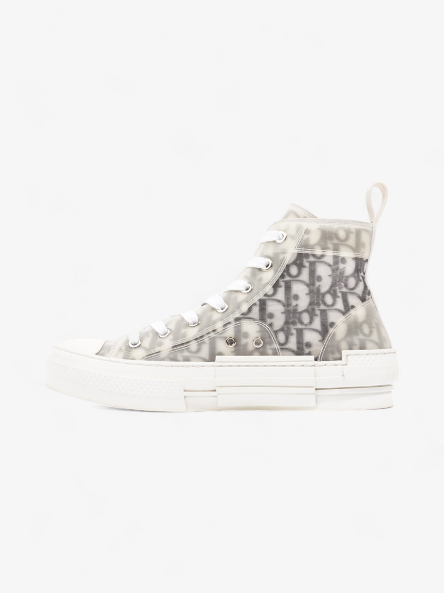 Christian Dior B23 High Tops White / Grey Oblique  Mesh EU 38 UK 5 Image 3