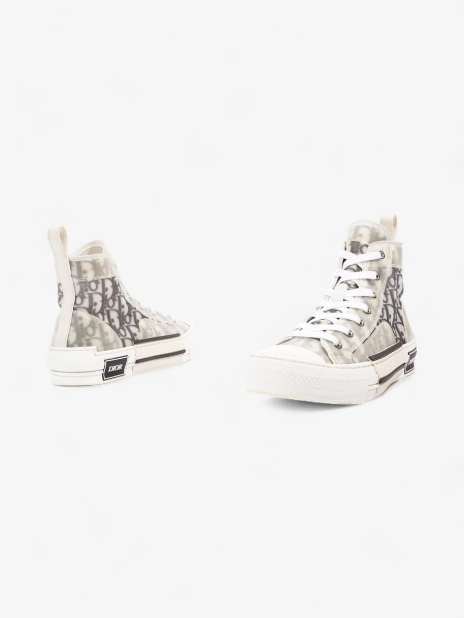 Christian Dior B23 High Tops White / Grey Oblique  Mesh EU 38 UK 5 Image 9