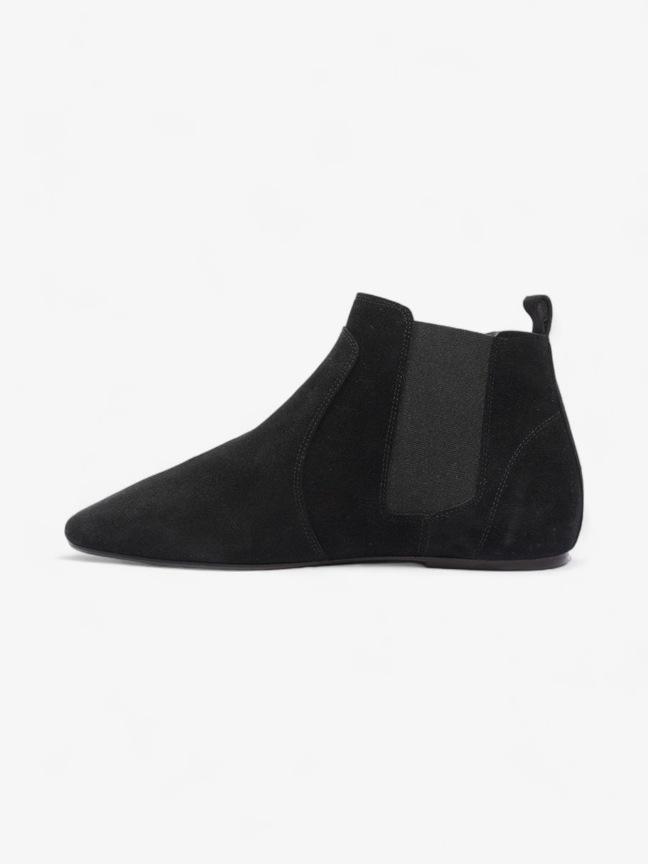 Isabel Marant Etoile Flat Ankle Boots Black Suede EU 40 UK 7 Image 3