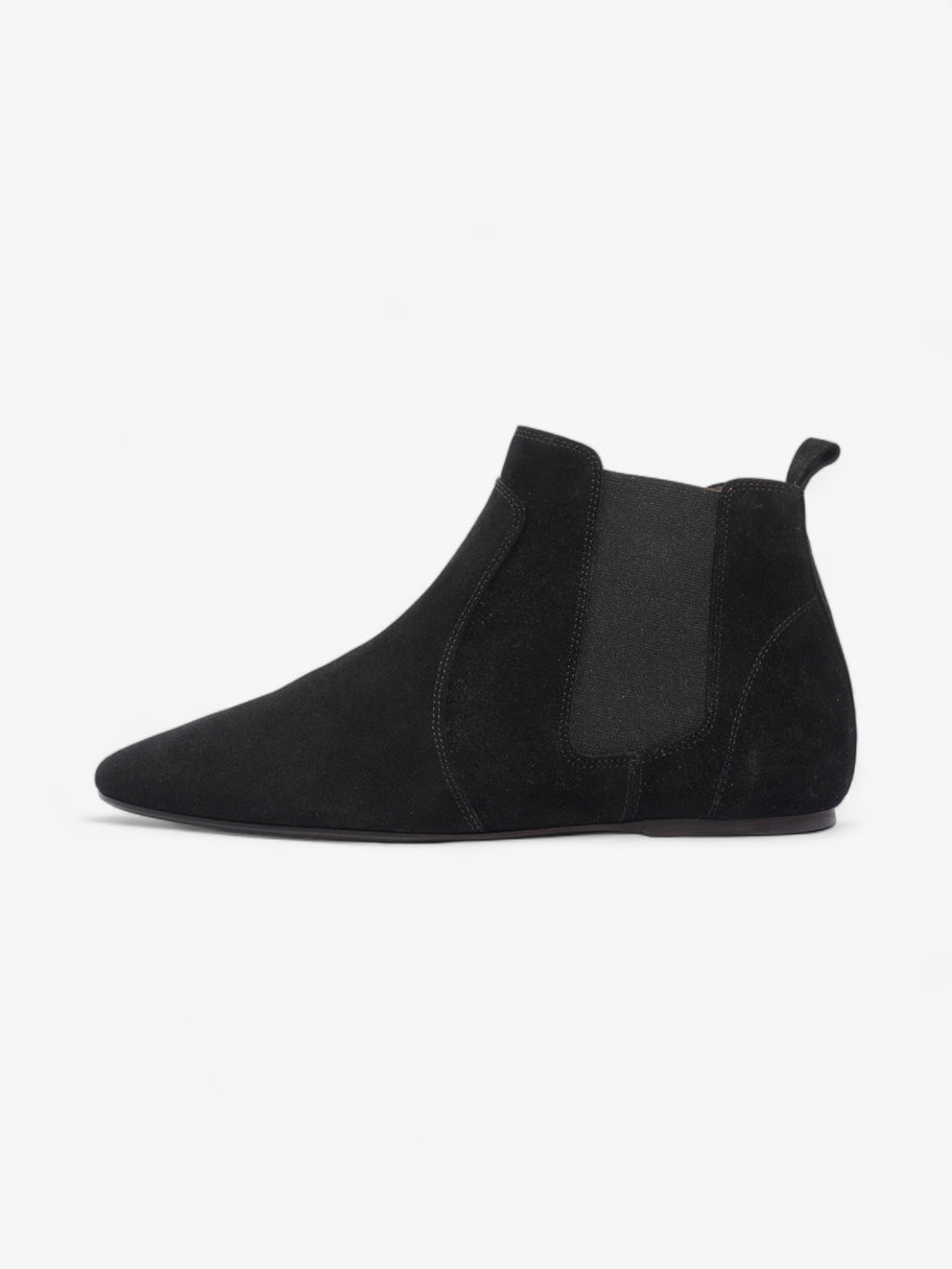 Isabel Marant Etoile Flat Ankle Boots Black Suede EU 40 UK 7 Image 5